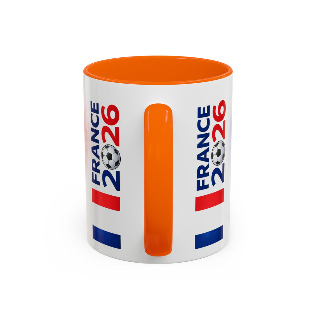 Soccer 2026 Commemorative Mug — France Accent Coffee Cup (11/15oz)