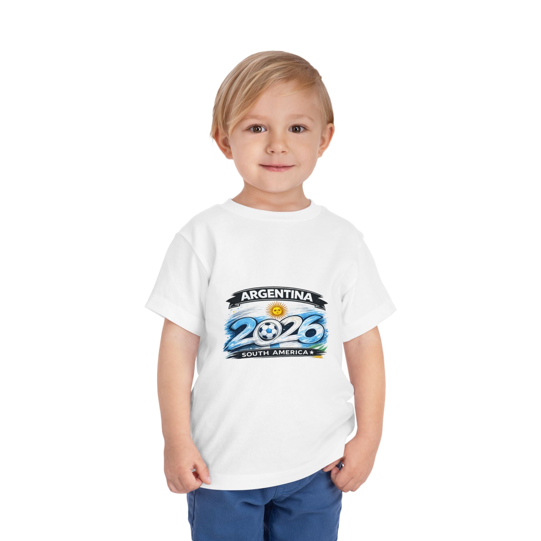 Argentina 2026 Toddler Tee – Messi Soccer Argentina Cup Kids Shirt