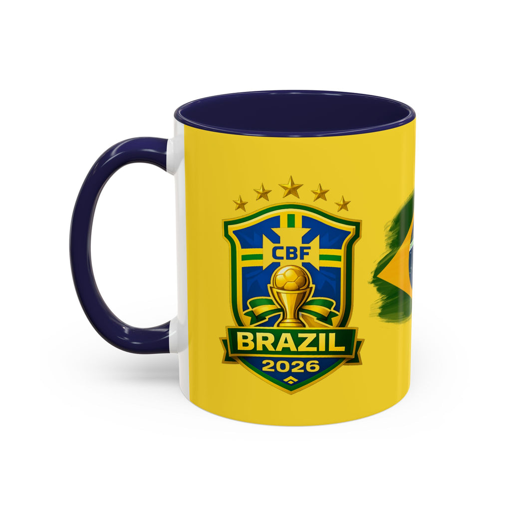 Brazil Soccer 2026 Accent Coffee Mug