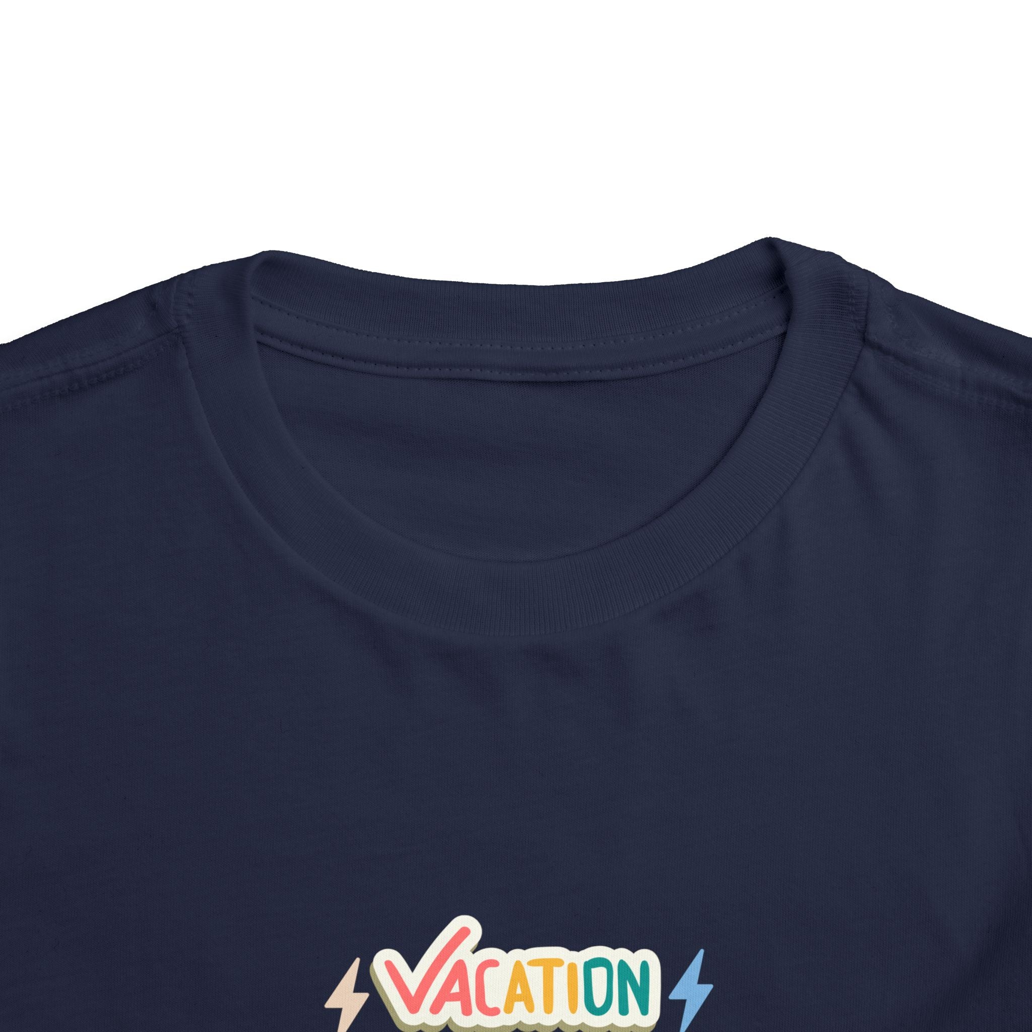 Toddler Tee – "Vacation Mode" Beach Graphic Kids Shirt