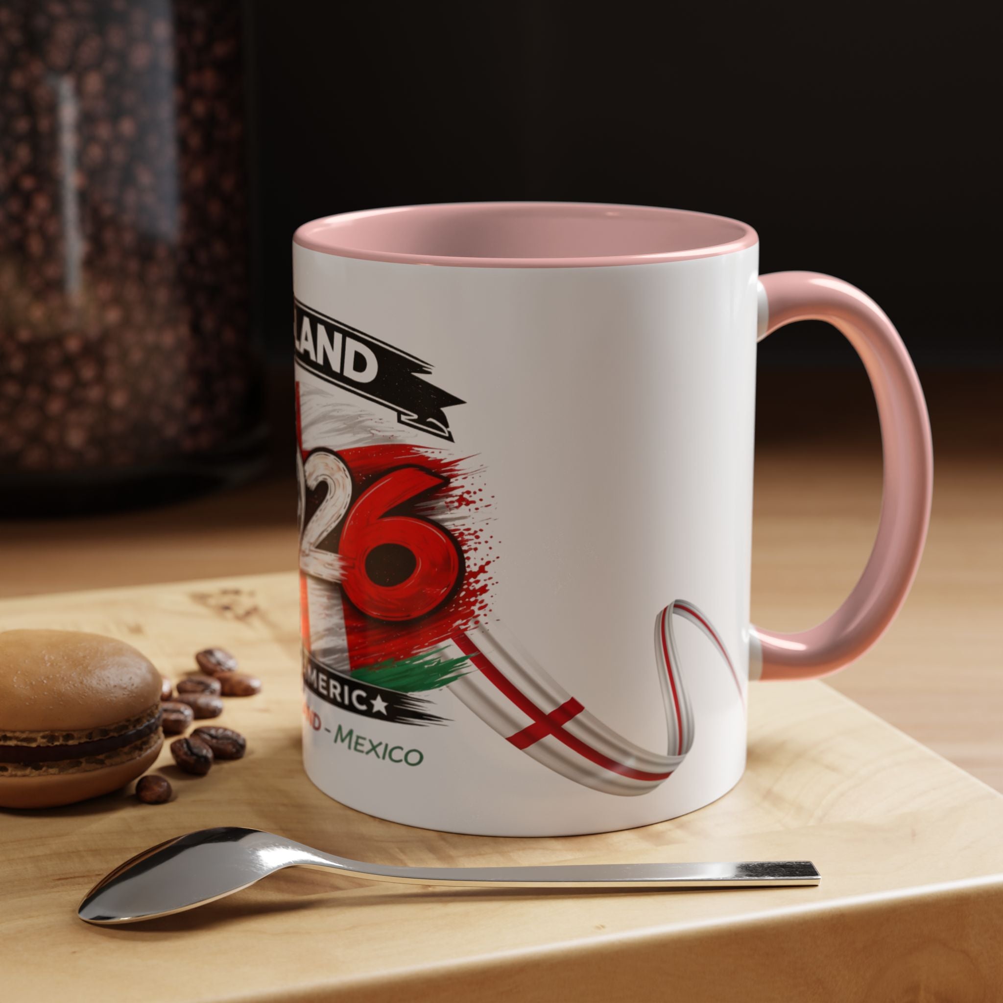 England 2026 Soccer  Cup Mug – North America (USA • England • Mexico)
