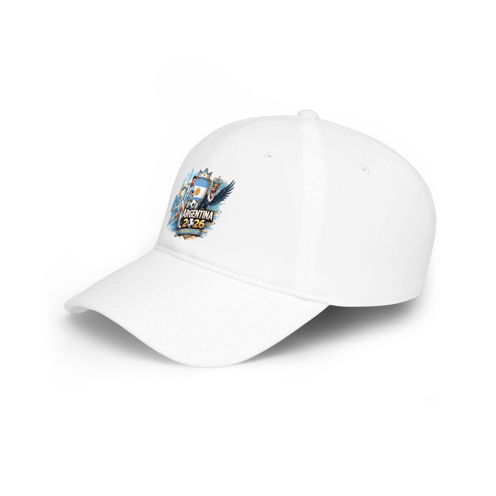 Argentina 2026 Soccer Crest Cap — Football Cup Fan Hat