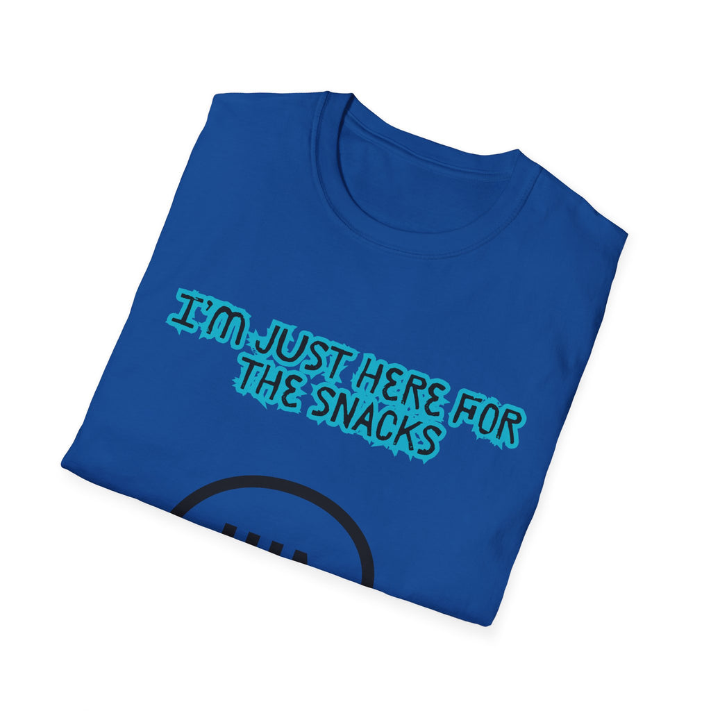 I’m Just Here for the Snacks Unisex Softstyle T-Shirt