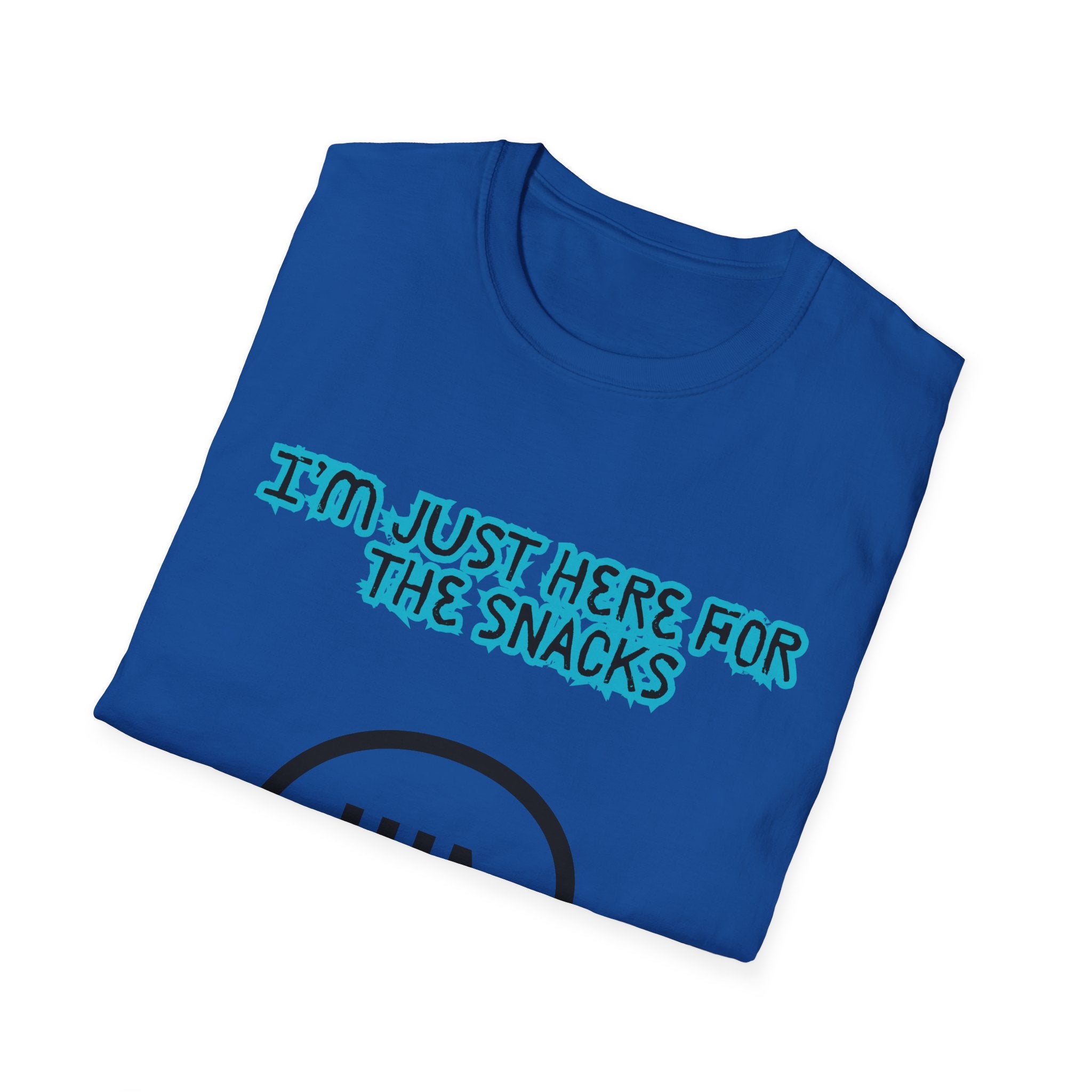 I’m Just Here for the Snacks Unisex Softstyle T-Shirt