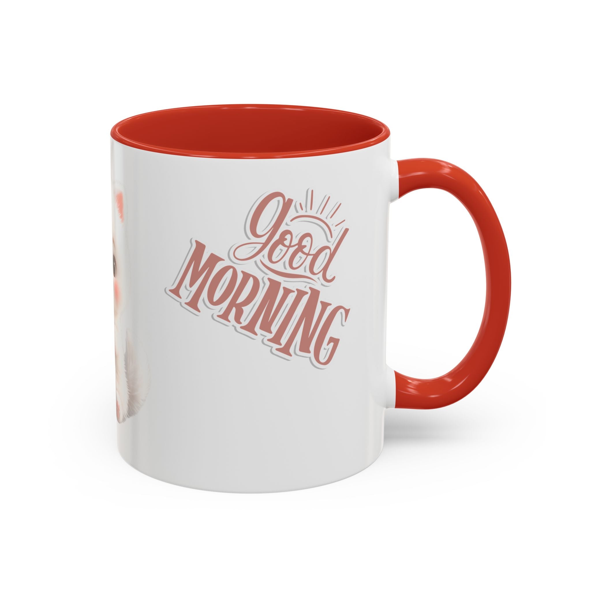 Good Morning Cute Kitten Coffee Mug