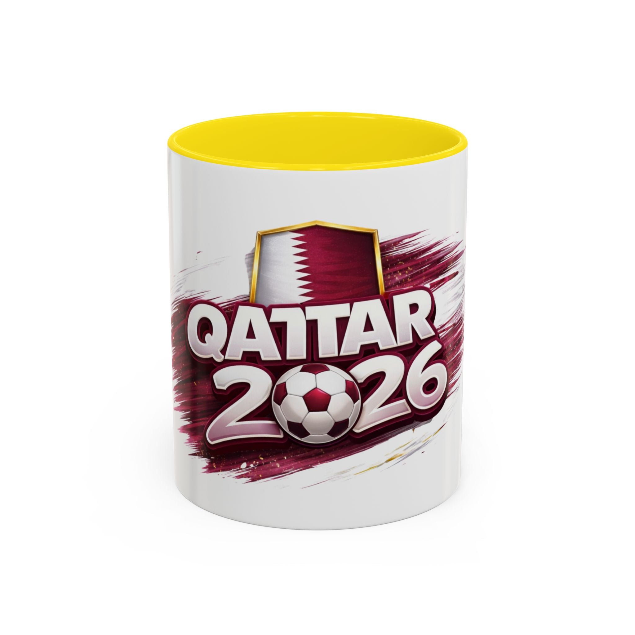 Qatar 2026 Soccer Coffee Mug — Cup Fan Travel Souvenir