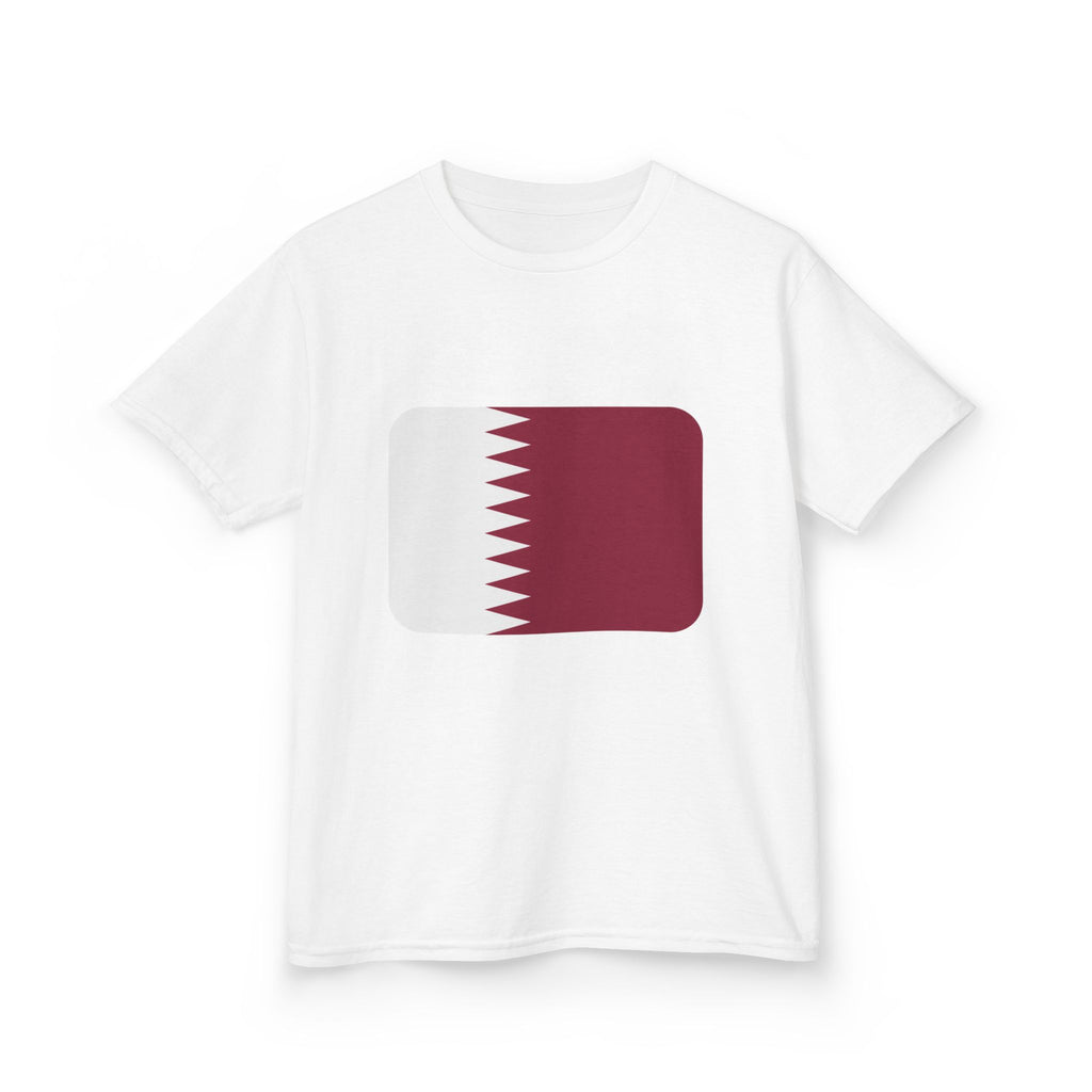 Qatar 2026 Kids T‑Shirt — Qatar Flag Soccer Cup Tee