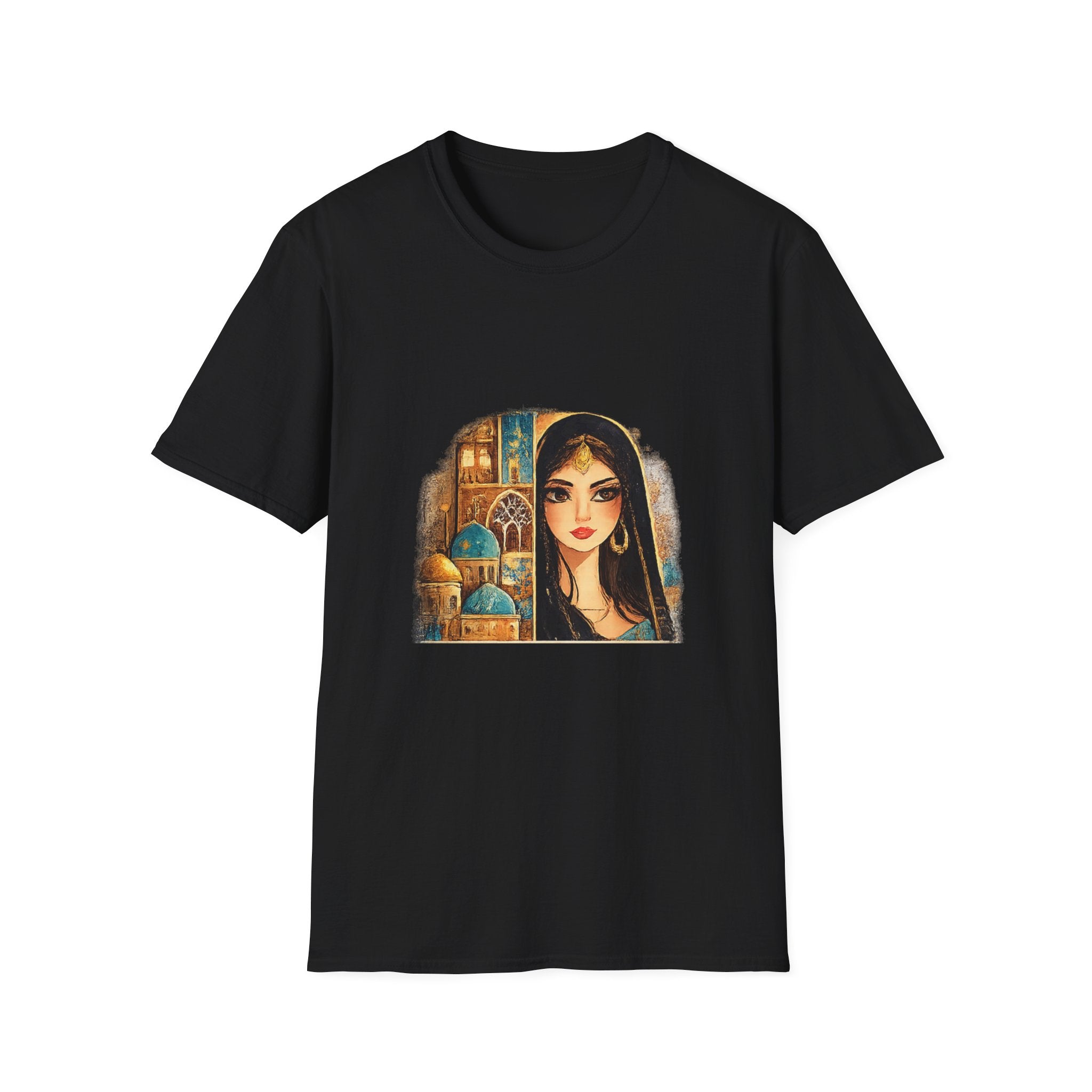 Elegant Desert City Art Tee