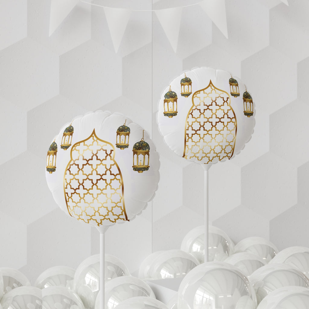 Eid Lantern Pattern 11" Foil Balloon