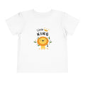 Toddler Tee — "Little King" Lion Graphic