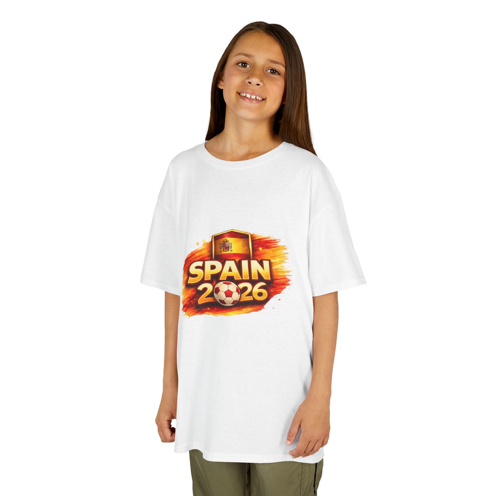 Spain Kids T-Shirt — Spain 2026 Soccer Fan Tee