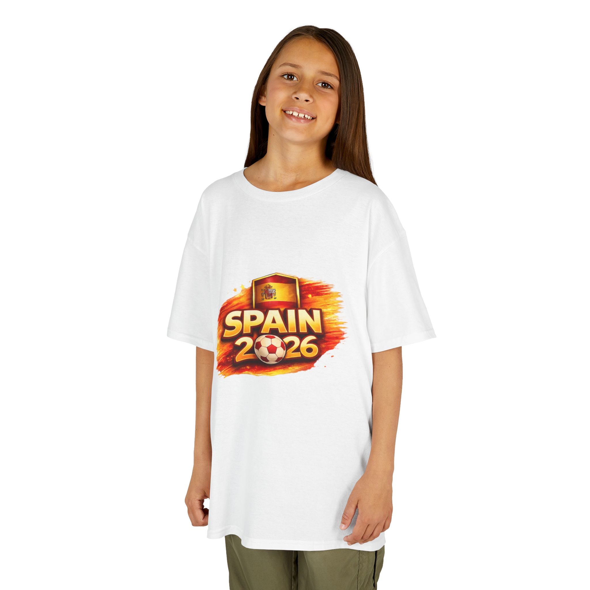 Spain Kids T-Shirt — Spain 2026 Soccer Fan Tee