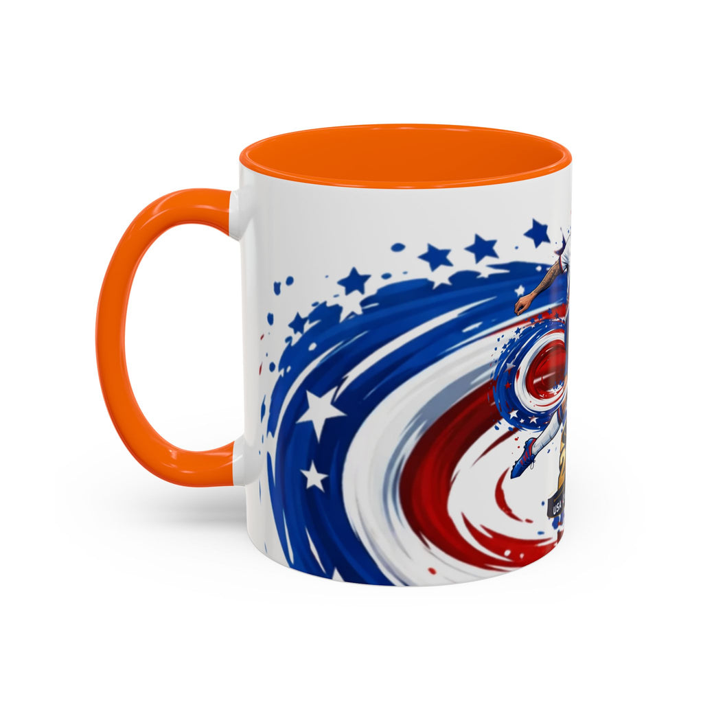 2026 CONCACAF Soccer Champion Accent Mug — USA Canada Mexico  Cup Qualifier Design