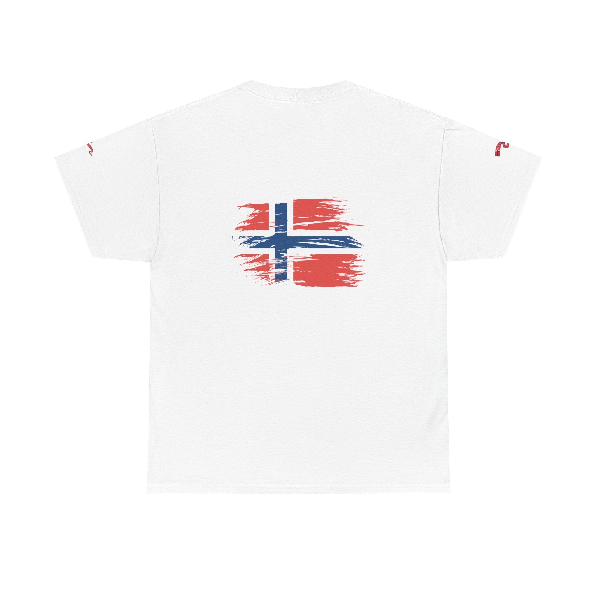 Norway 2026 Soccer Crest T-Shirt — Norwegian Flag Football Fan Tee