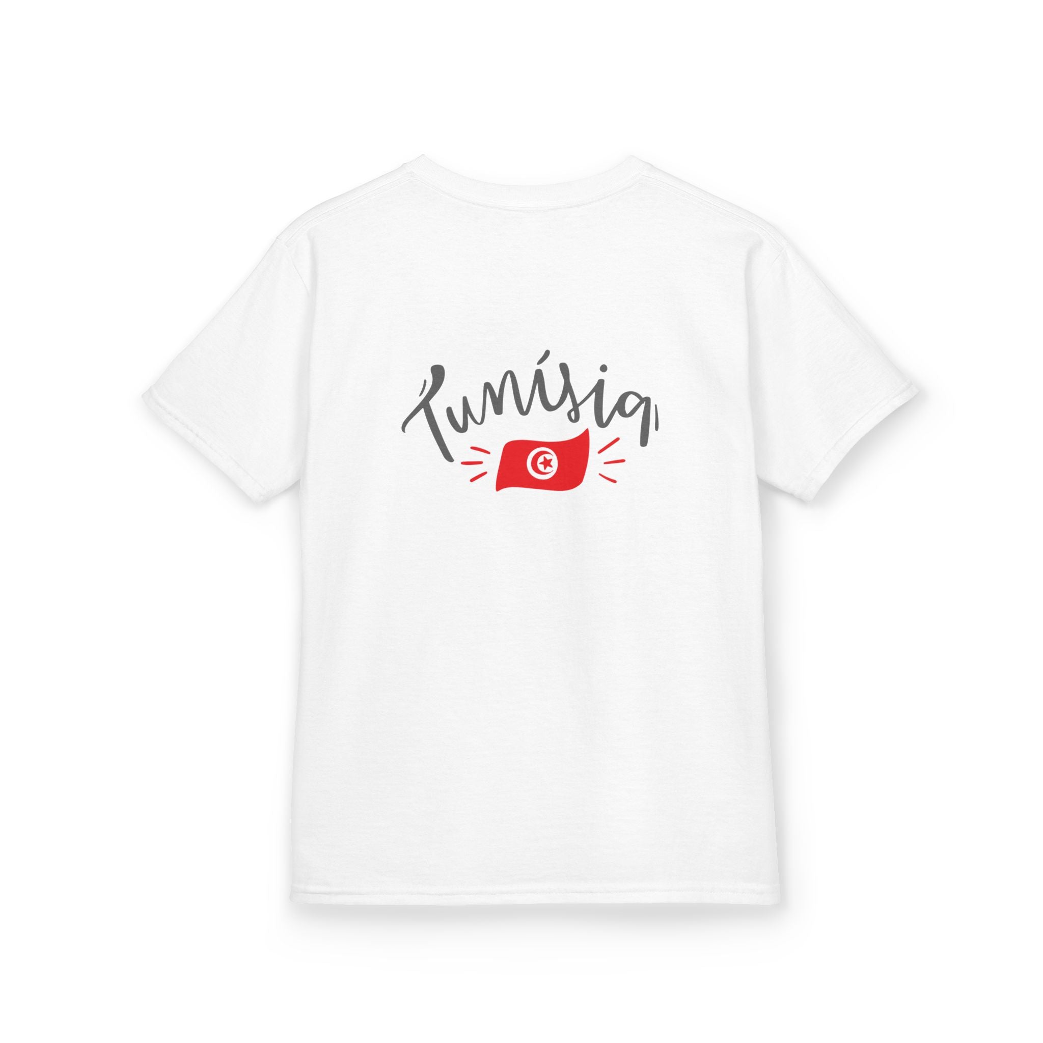 Tunisia 2026 Kids T-Shirt — Tunisian Flag Youth Tee