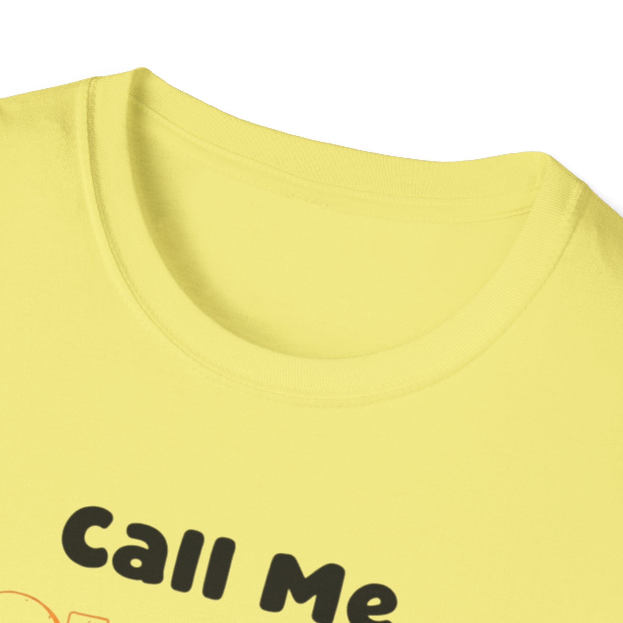 Call Me Short Cat unisex T-Shirt — Funny Retro Kitten Tee ("Call Me Short One More Time")