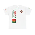 Portugal 2026 Soccer Fan T-Shirt — Map & Flag Cup Supporter Tee