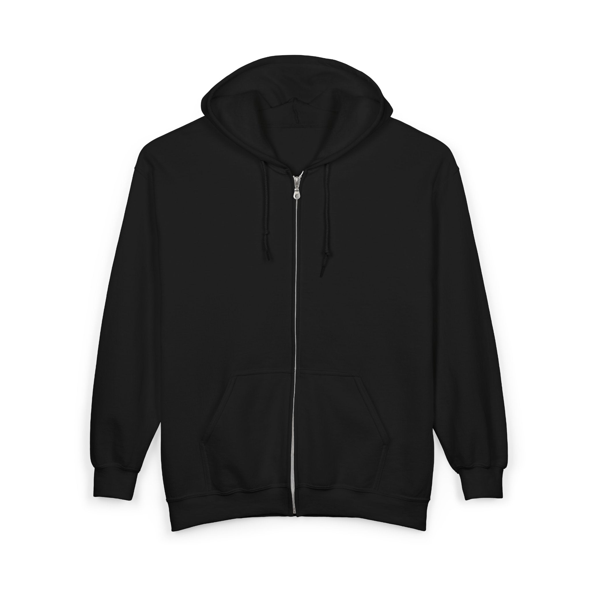 Madrid Cutz Edgy Crowned Skull Graphic Full-Zip Sweatshirt