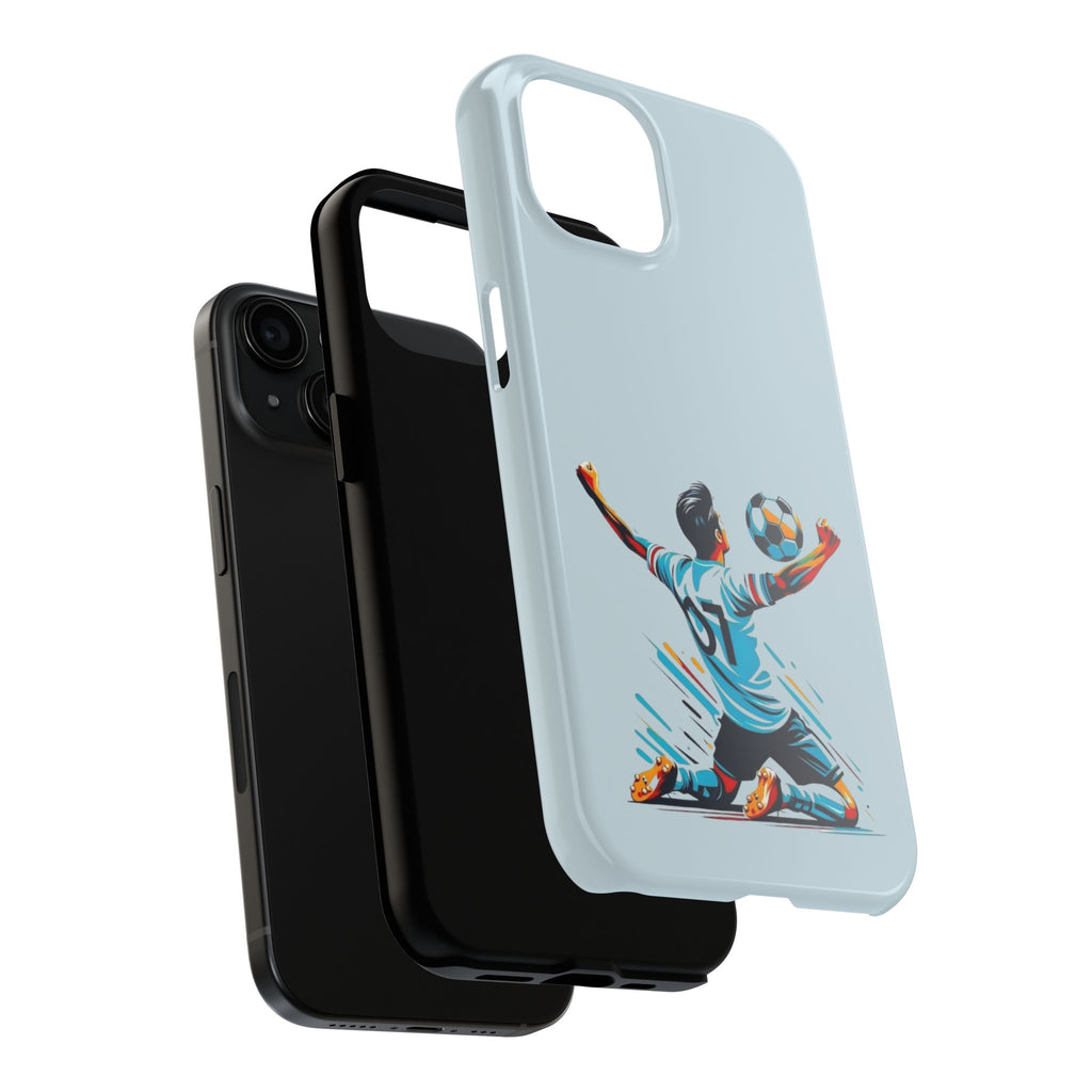 Soccer Celebration Tough Phone Case — Lightweight Protective iPhone Cover