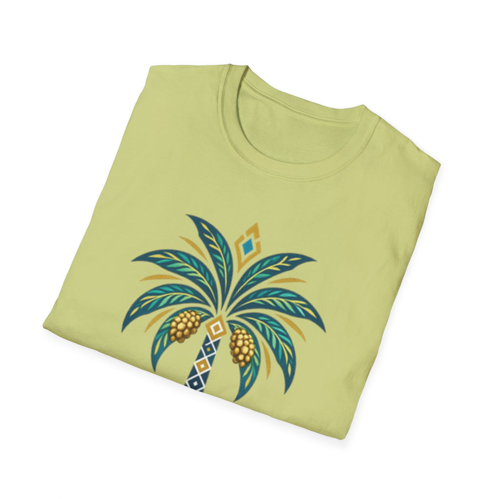 Tropical Patterned Palm Tree Tee