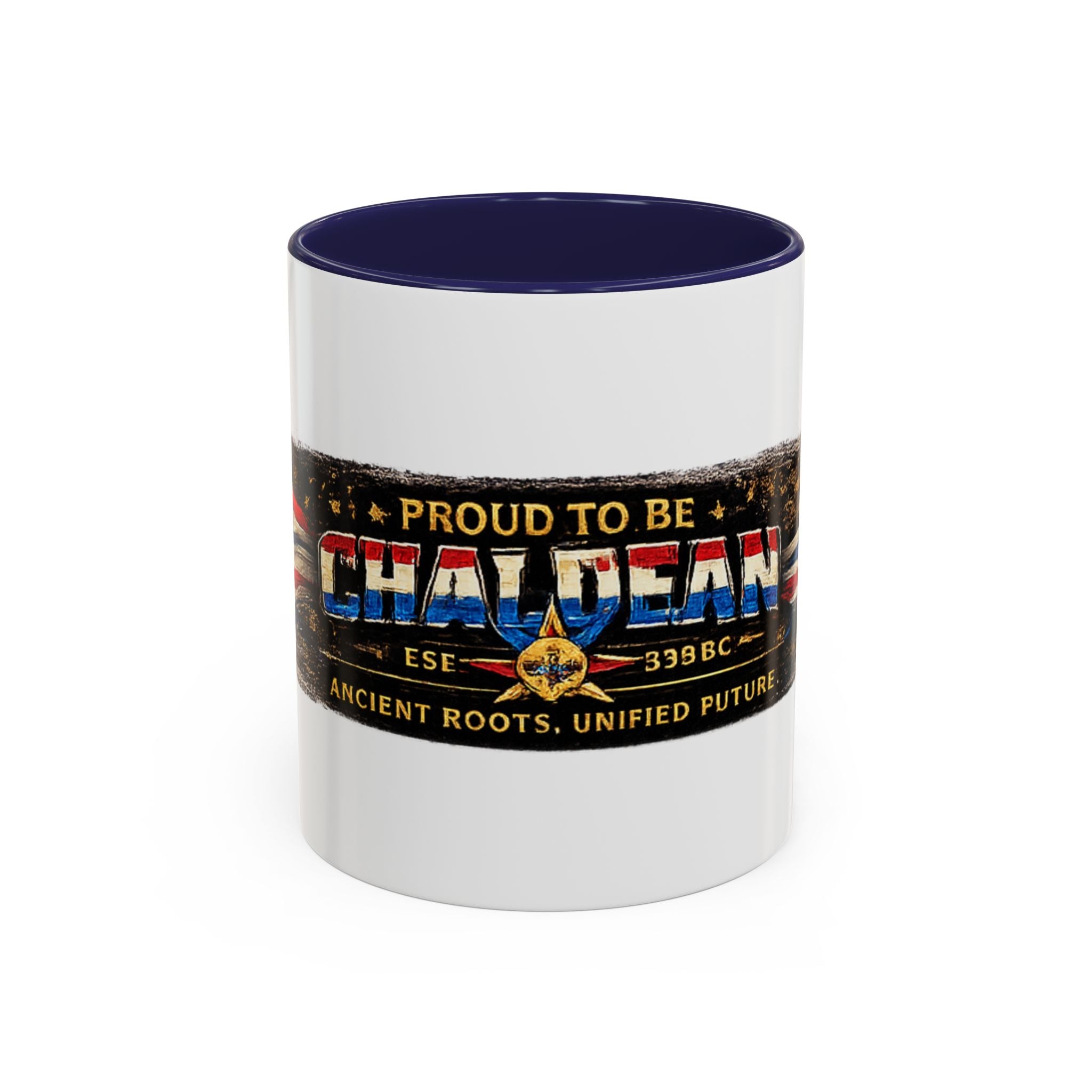 Proud to Be Chaycean Accent Coffee Mug — Island Roots Flag Design (11oz)