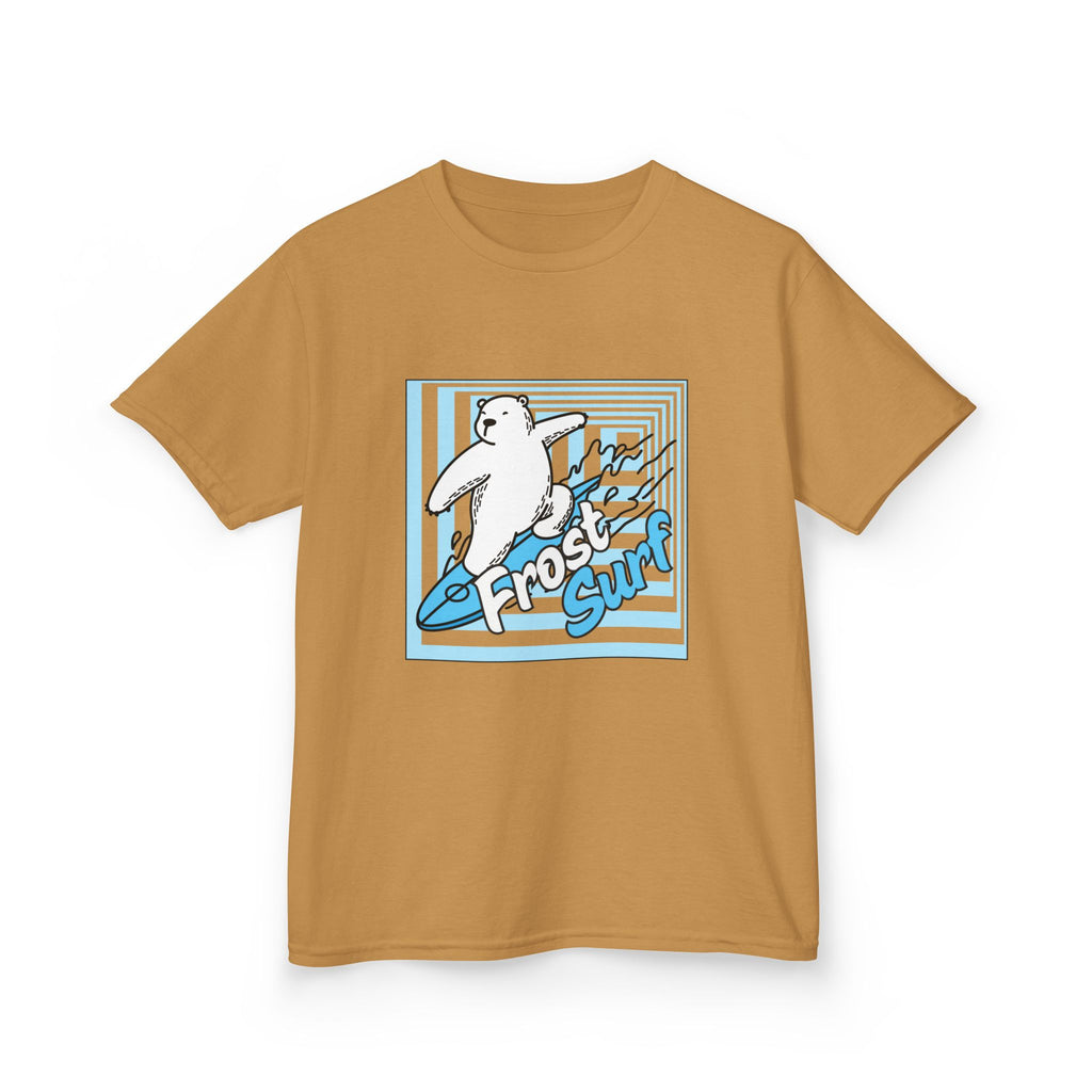 Kids Tee — 'Frost Surf' Polar Bear Surfing Graphic