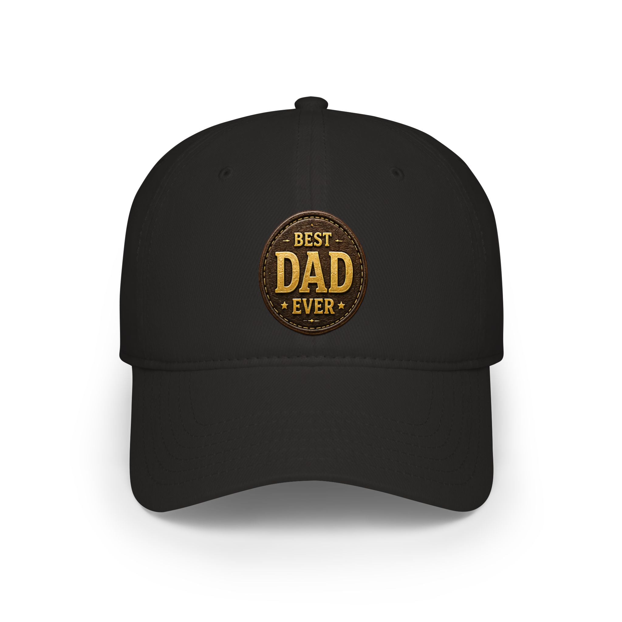 Best Dad Ever Baseball Cap - Low Profile Dad Hat for Father’s Day Gift