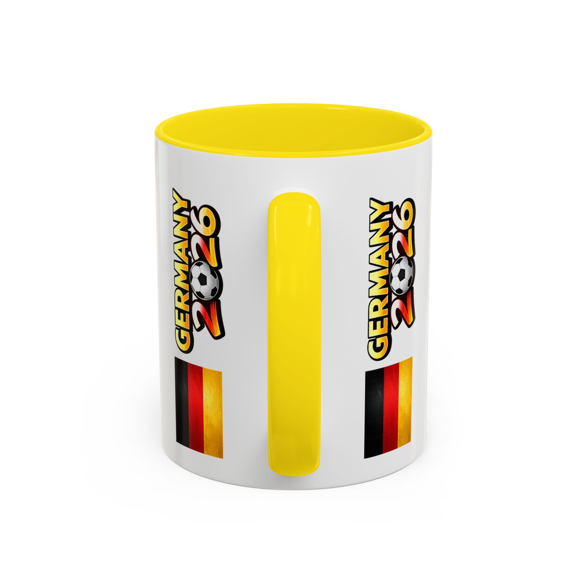 Germany 2026 Football Cup Coffee Mug – Soccer Fan Germany 2026 Accent Mug