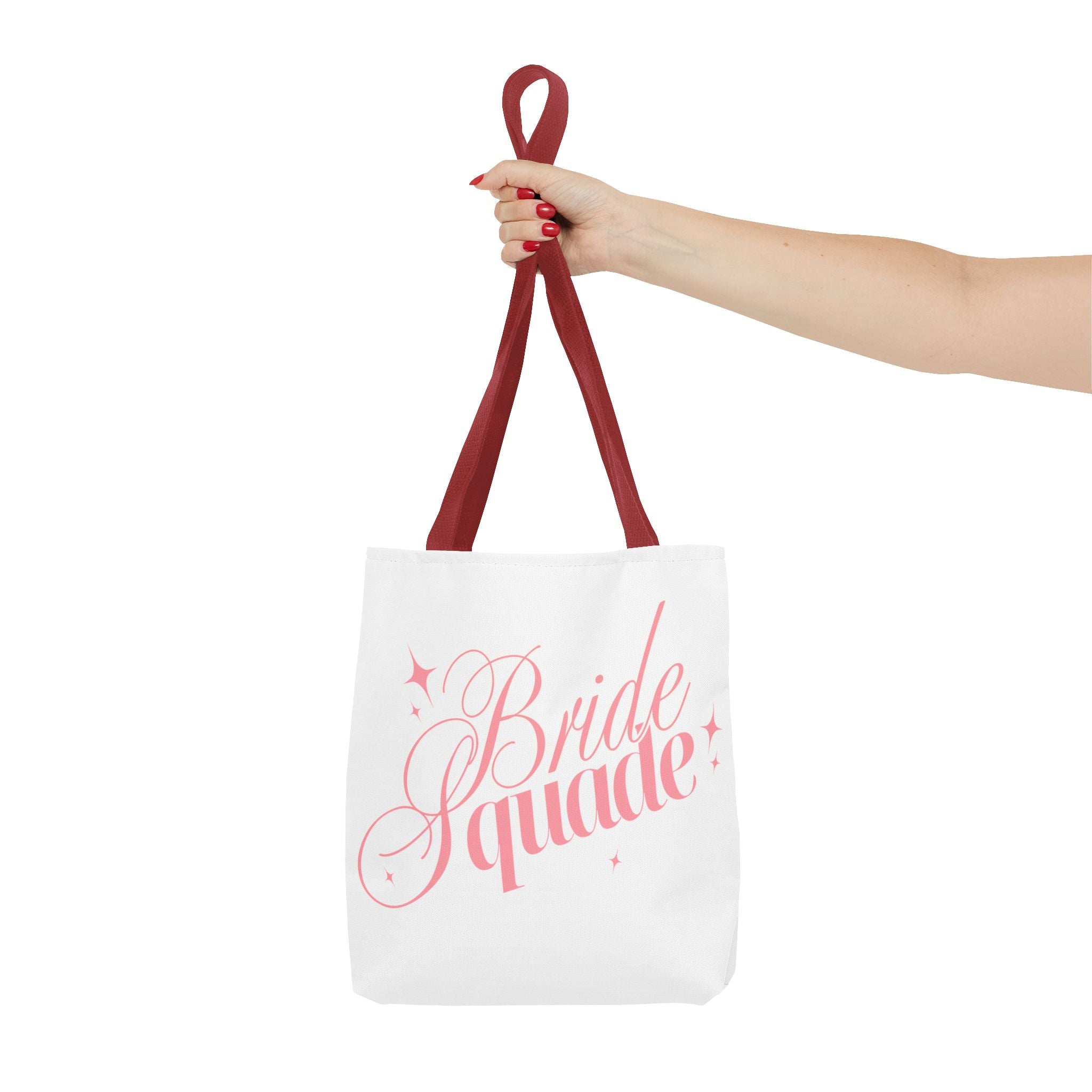 Bride Squad Tote Bag — Pink Bridal Bachelorette Party Gift