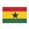Ghana Flag - Double-Sided Outdoor Flag (Red, Gold & Green with Black Star)
