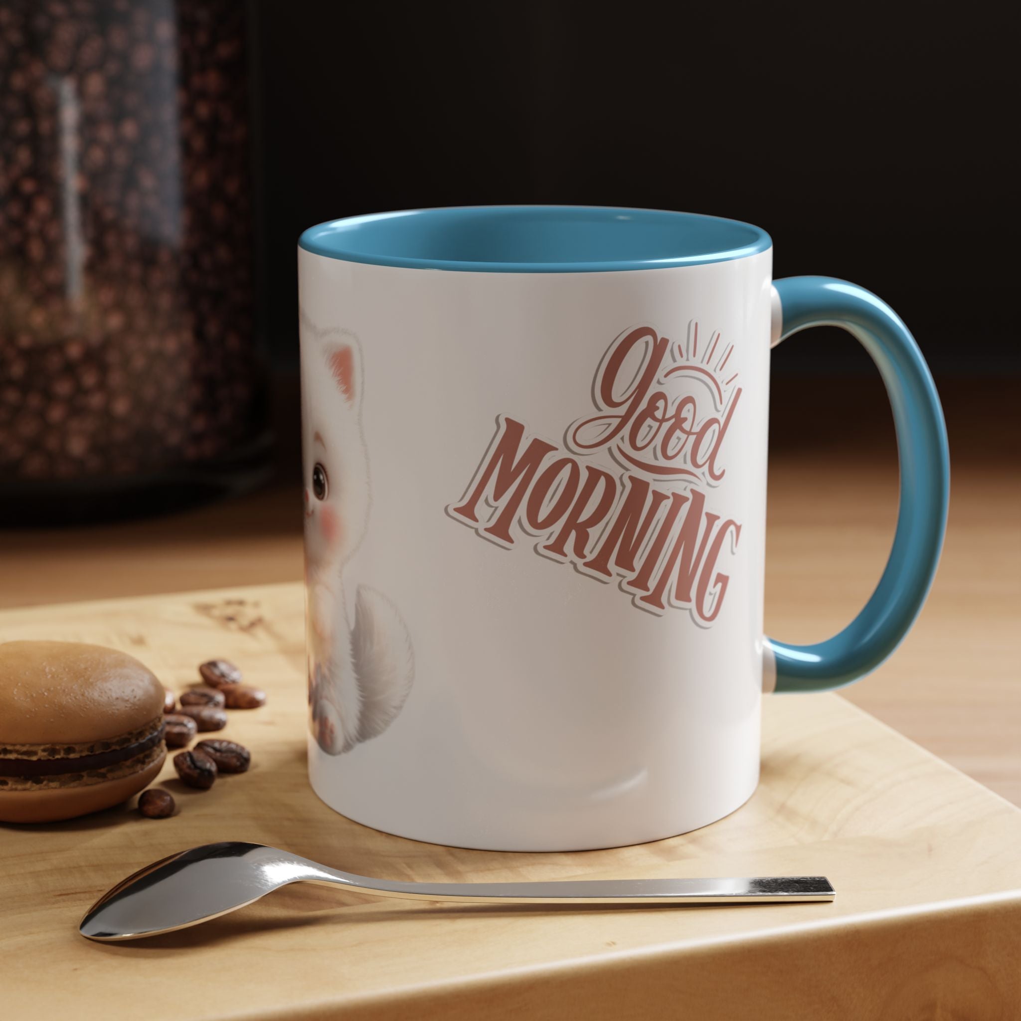 Good Morning Cute Kitten Coffee Mug