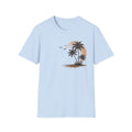 Sunset Palm Beach Uni Sex T-Shirt