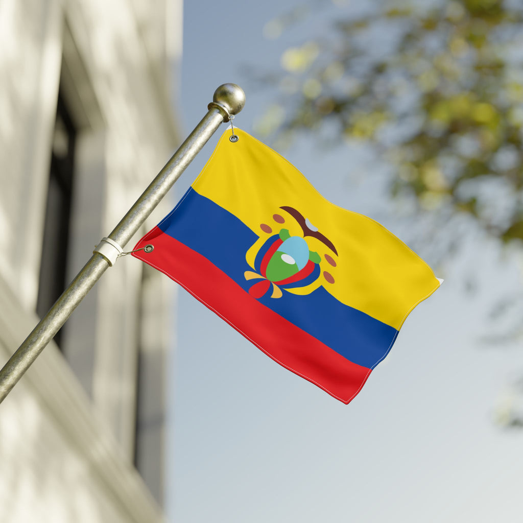 Ecuador Double Sided Flag