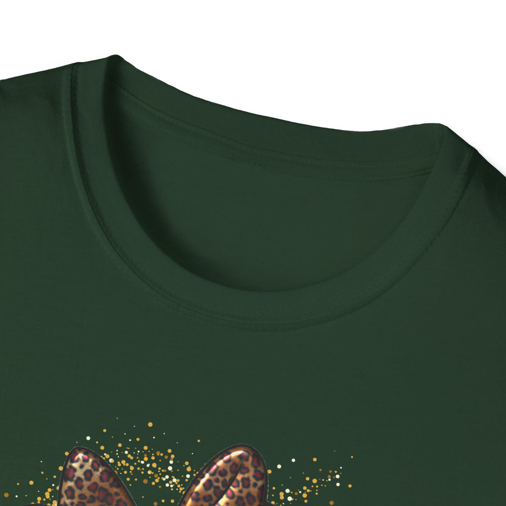 Minnie Mouse Brown Glitter Graphic T-Shirt