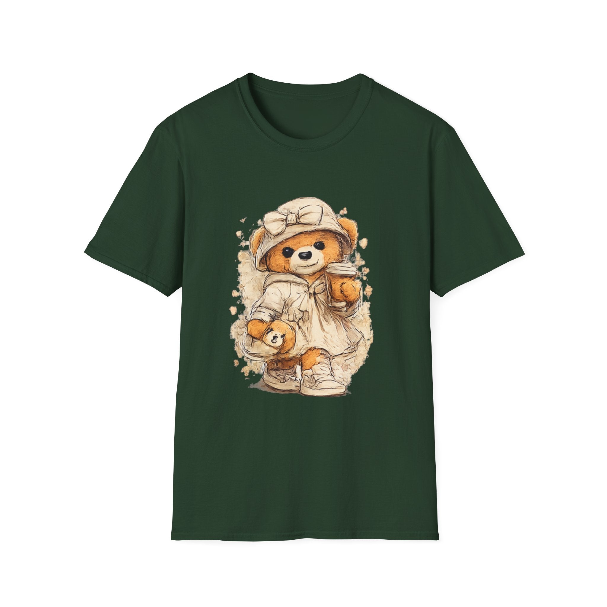 Cute Bear Mom & Baby T‑Shirt — Matching Mama Bear Graphic Tee