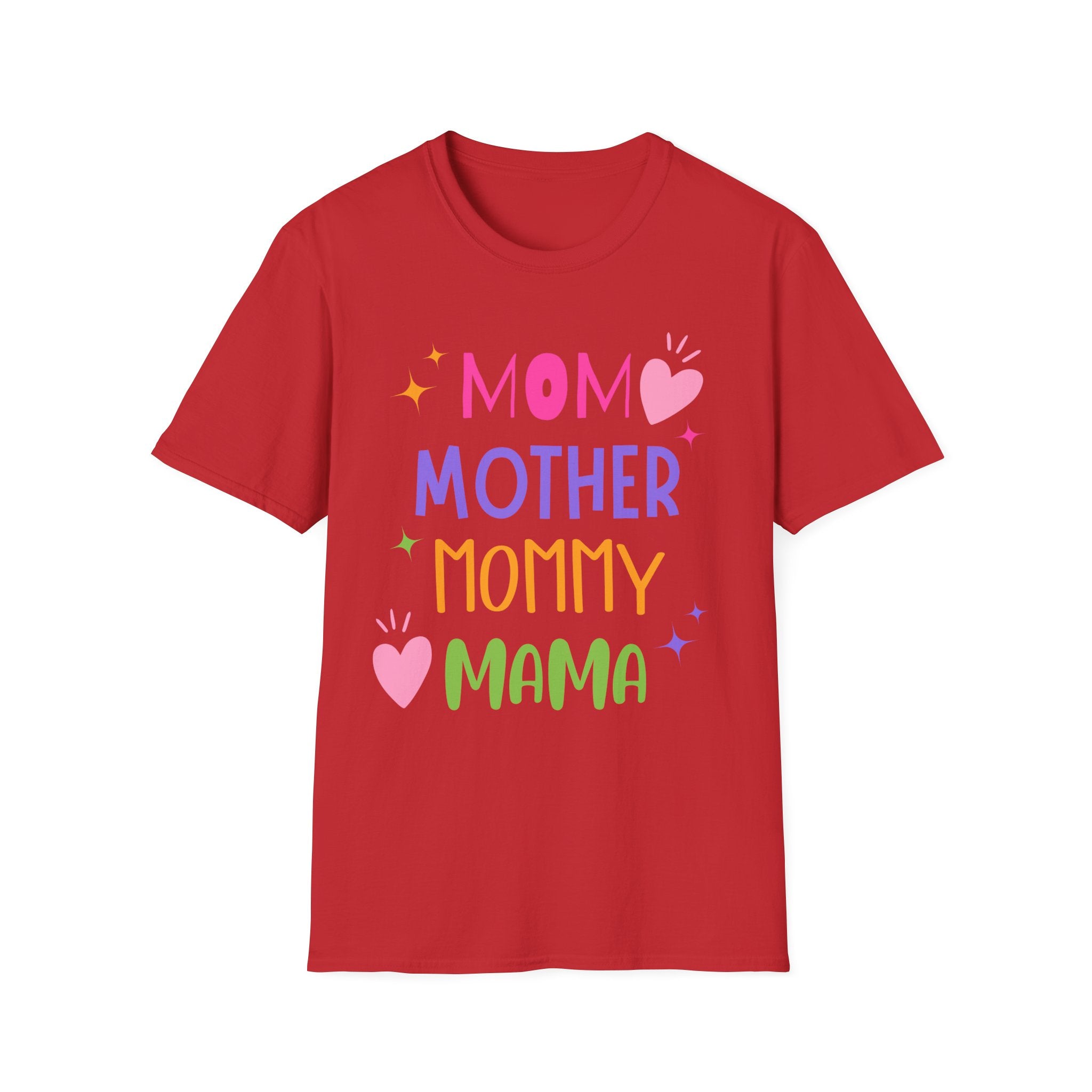Mama, Mommy, Mother T-Shirt — Colorful Mother’s Day Tee