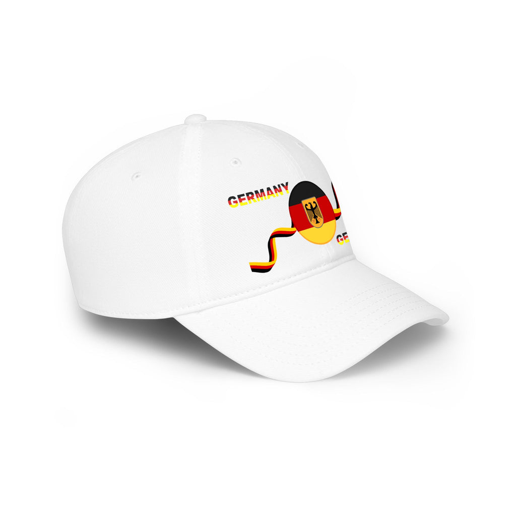 Germany Flag Baseball Cap — German Crest Ribbon Hat