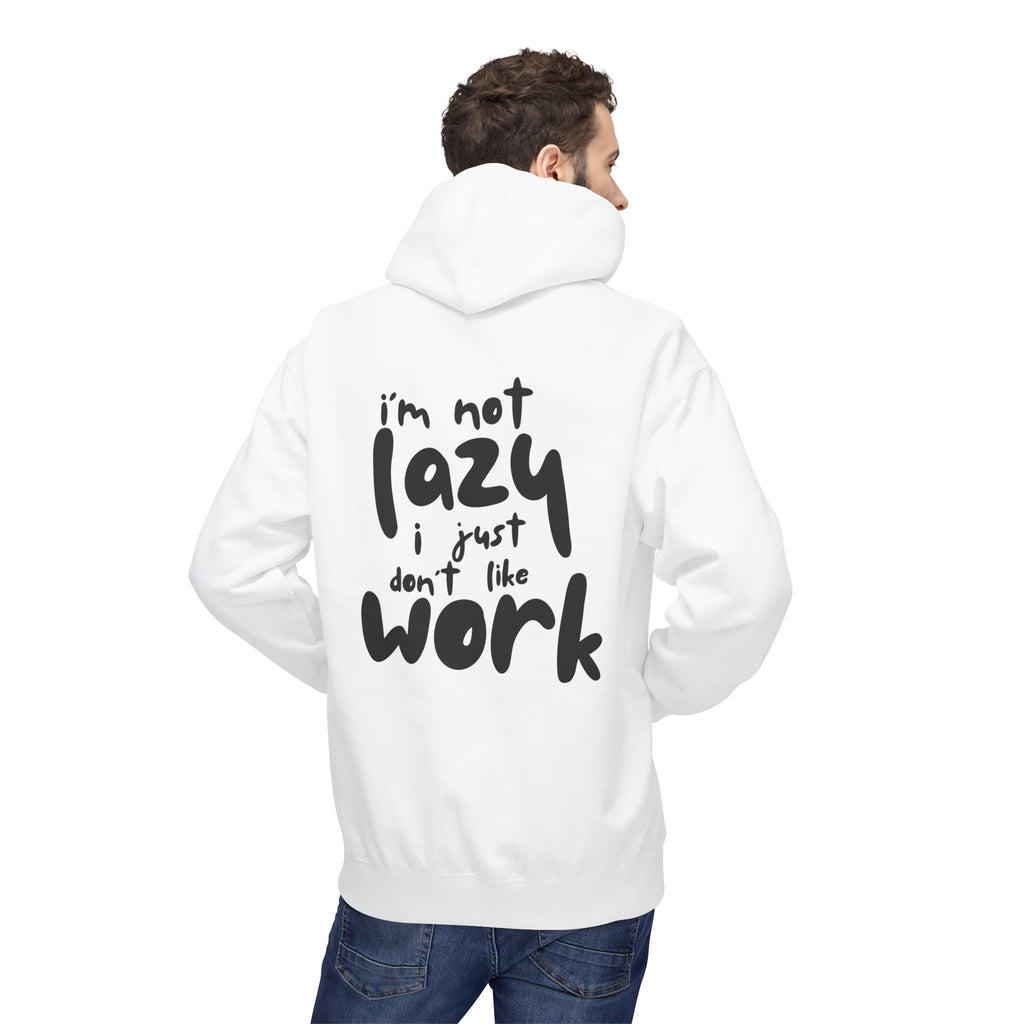 I do not like work Unisex Midweight Softstyle Fleece Hoodie