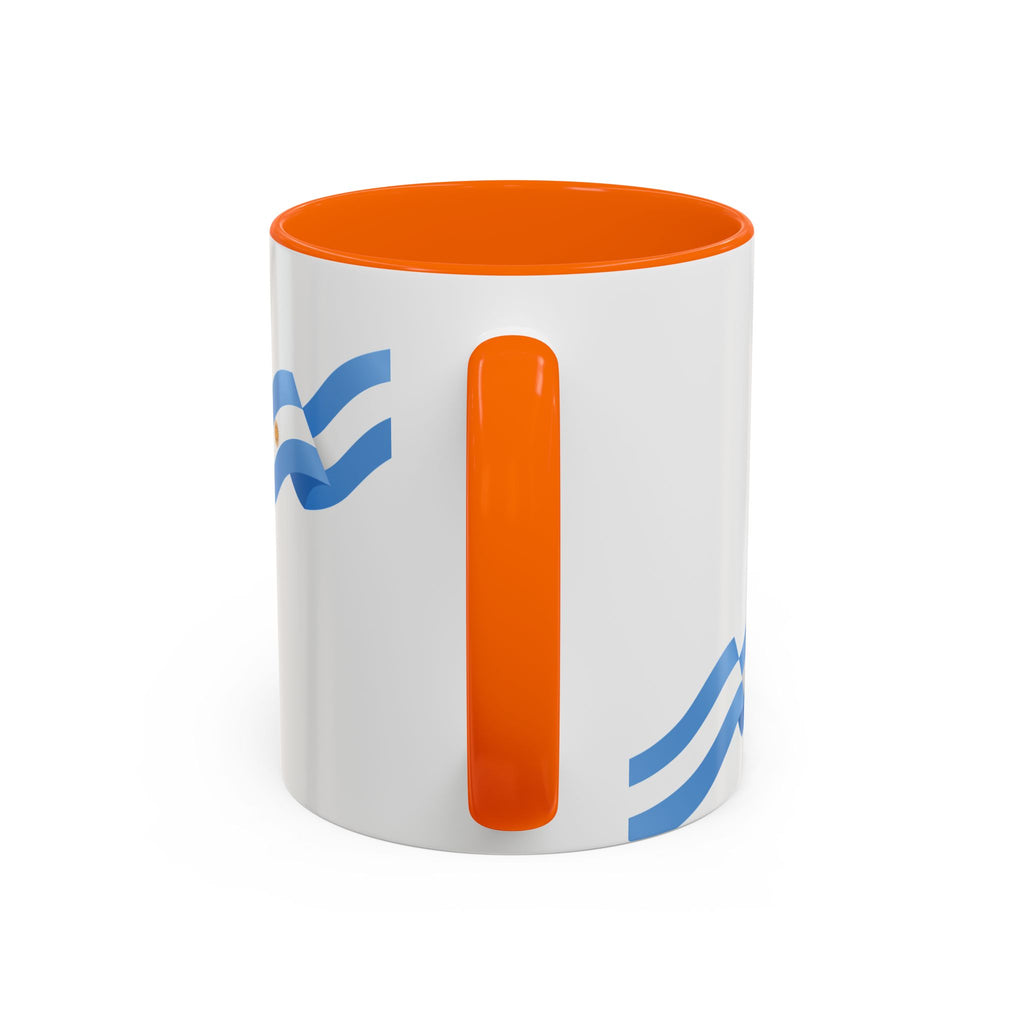 Argentina Soccer Player Coffee Mug – National Flag Accent
