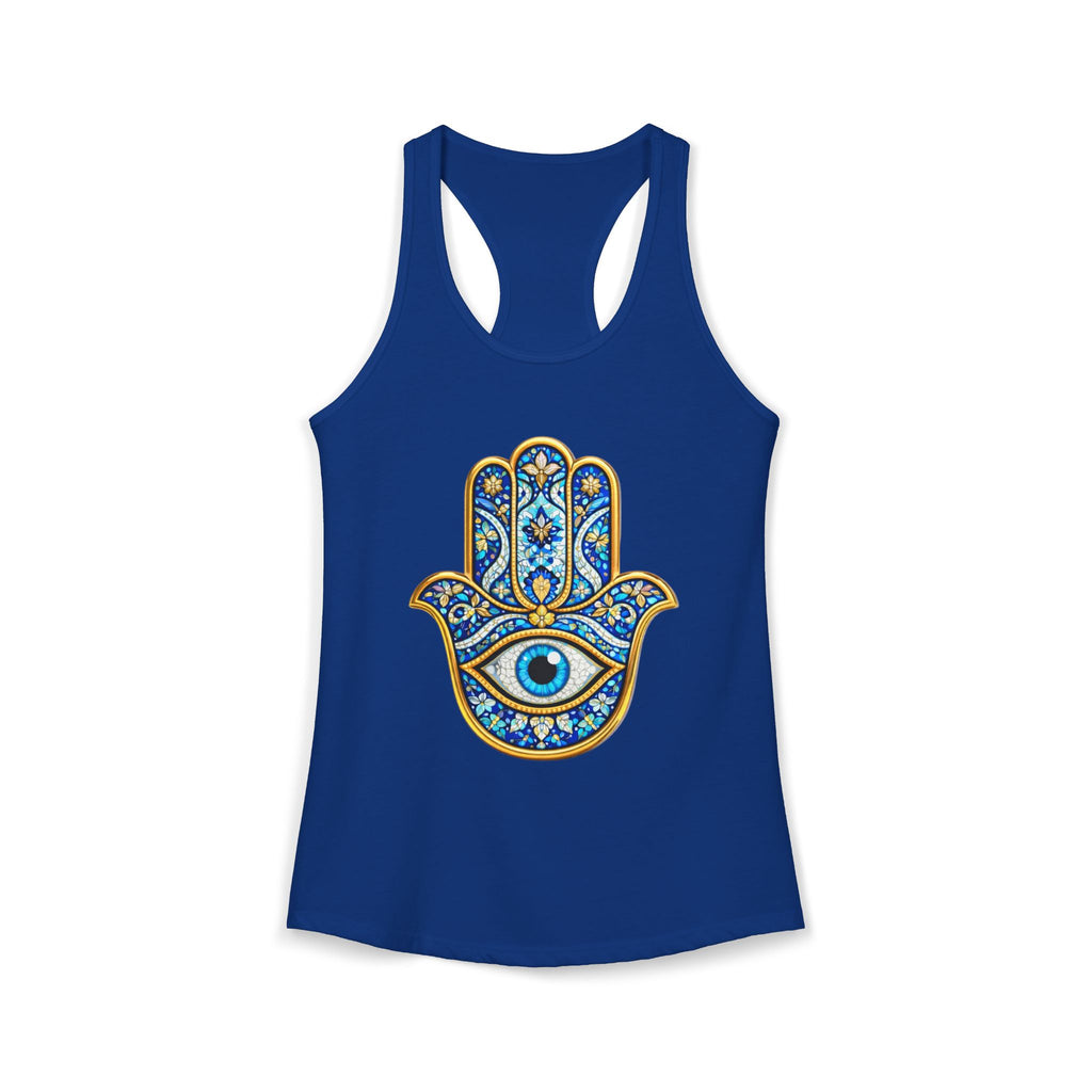 Women's Ideal Racerback Tank evil eye