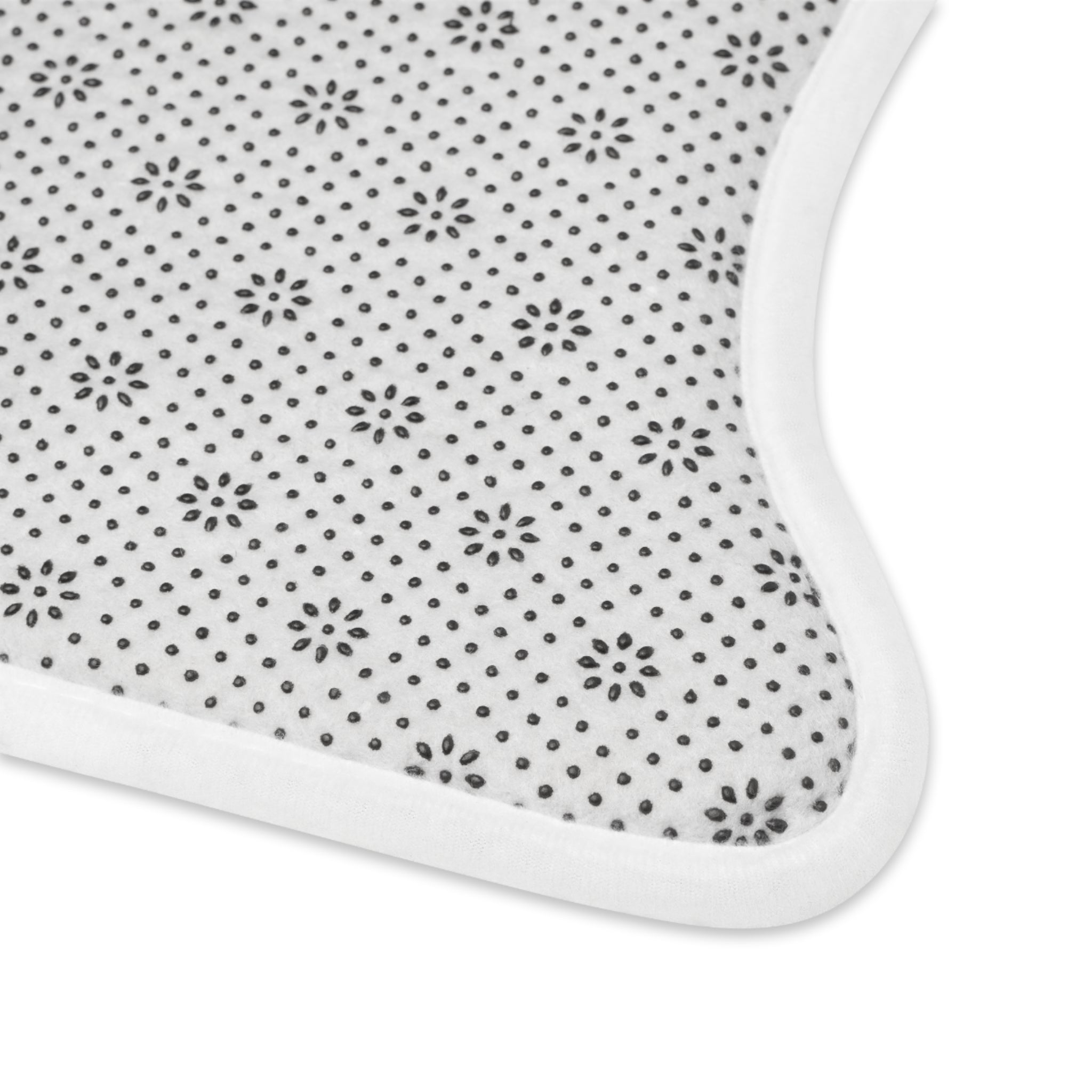 Pet Feeding Mat — "Home Is Where The Dog Is" Paw Print Food & Water Placemat