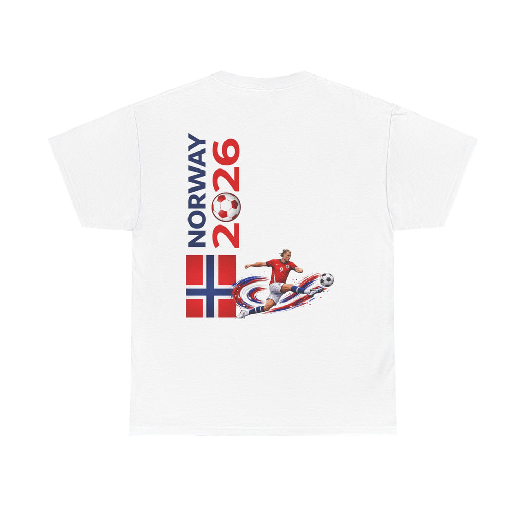 Norway Flag Soccer Tee – Norway 2026 Football Fan T-Shirt