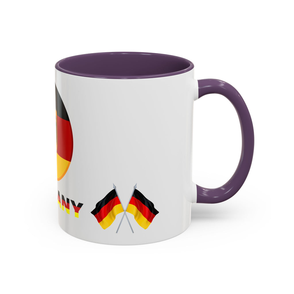 Germany Flag Coffee Mug — German Pride Accent Mug (11/15oz)