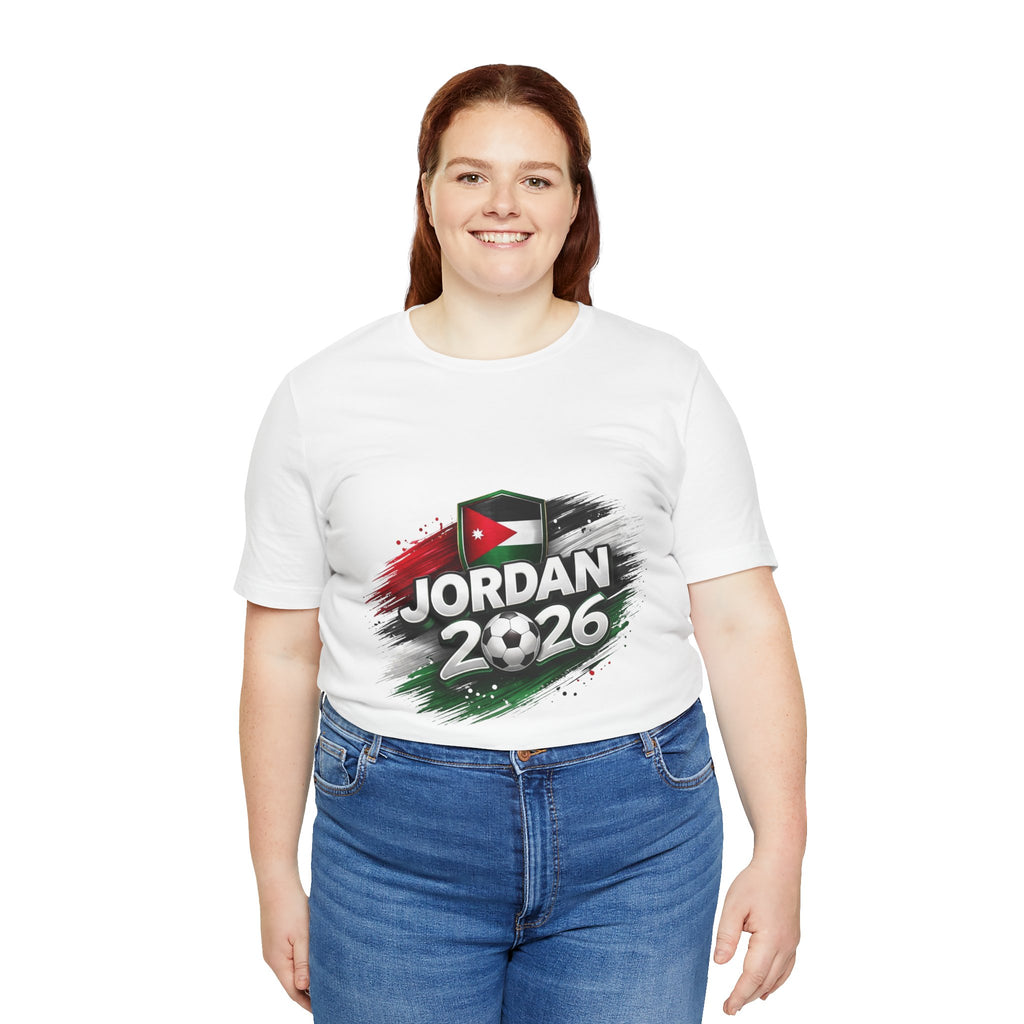 Jordan 2026 Soccer T-Shirt – Jordan Flag Football Fan Tee