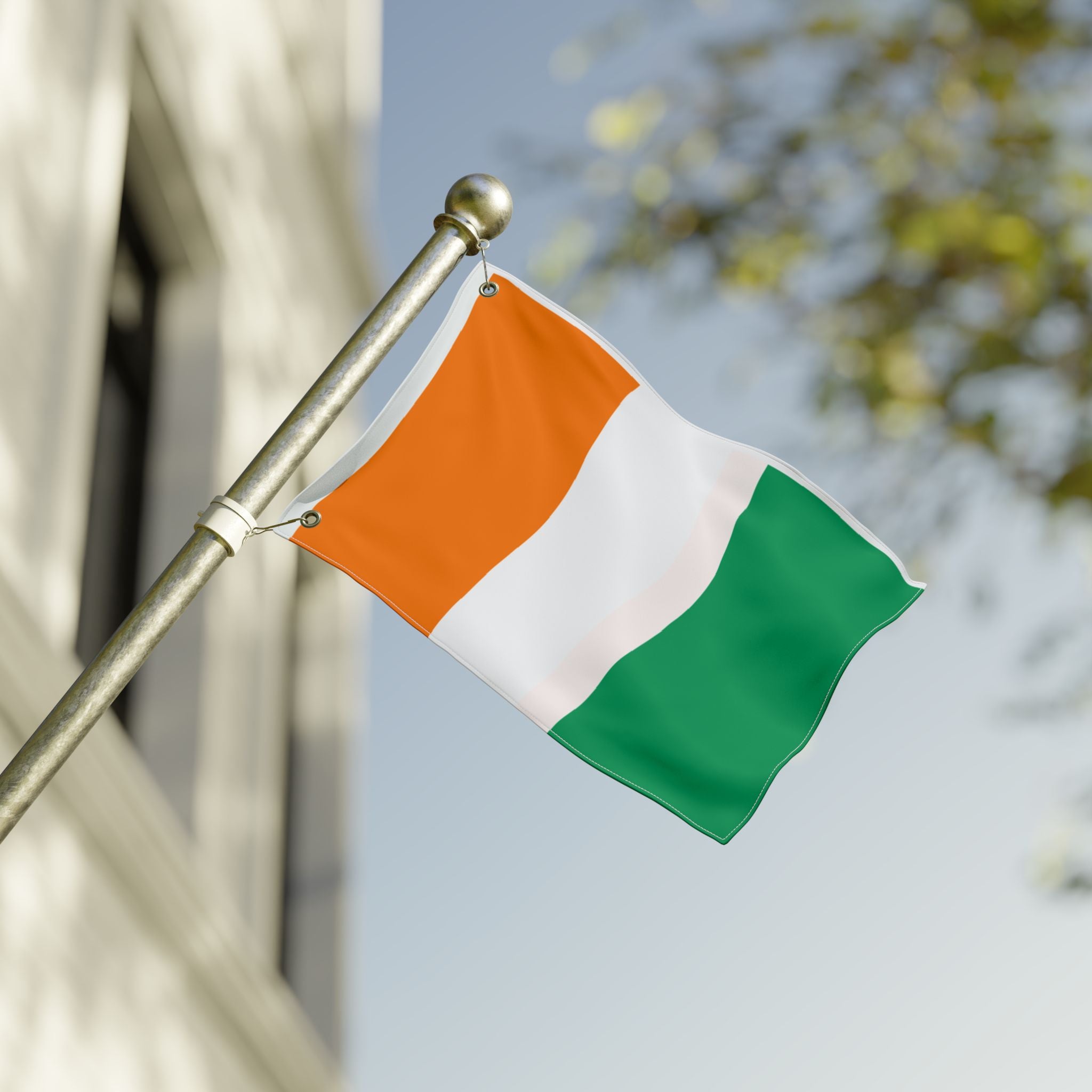 Ivory Coast Double Sided Flag