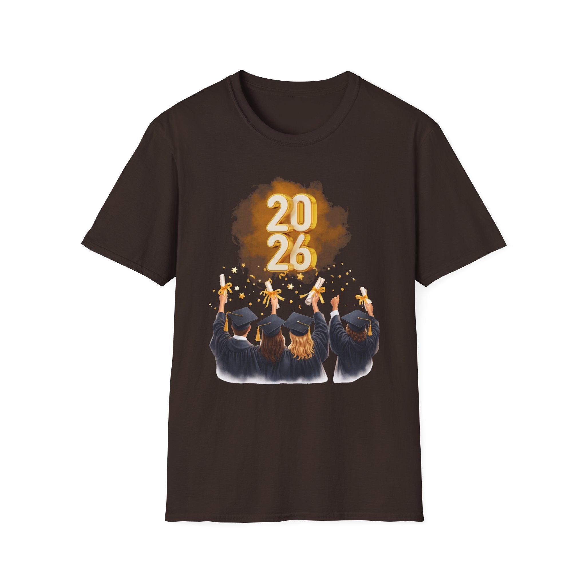 2026 Graduation T-Shirt – Class of 2026 Cap Toss Celebration Tee