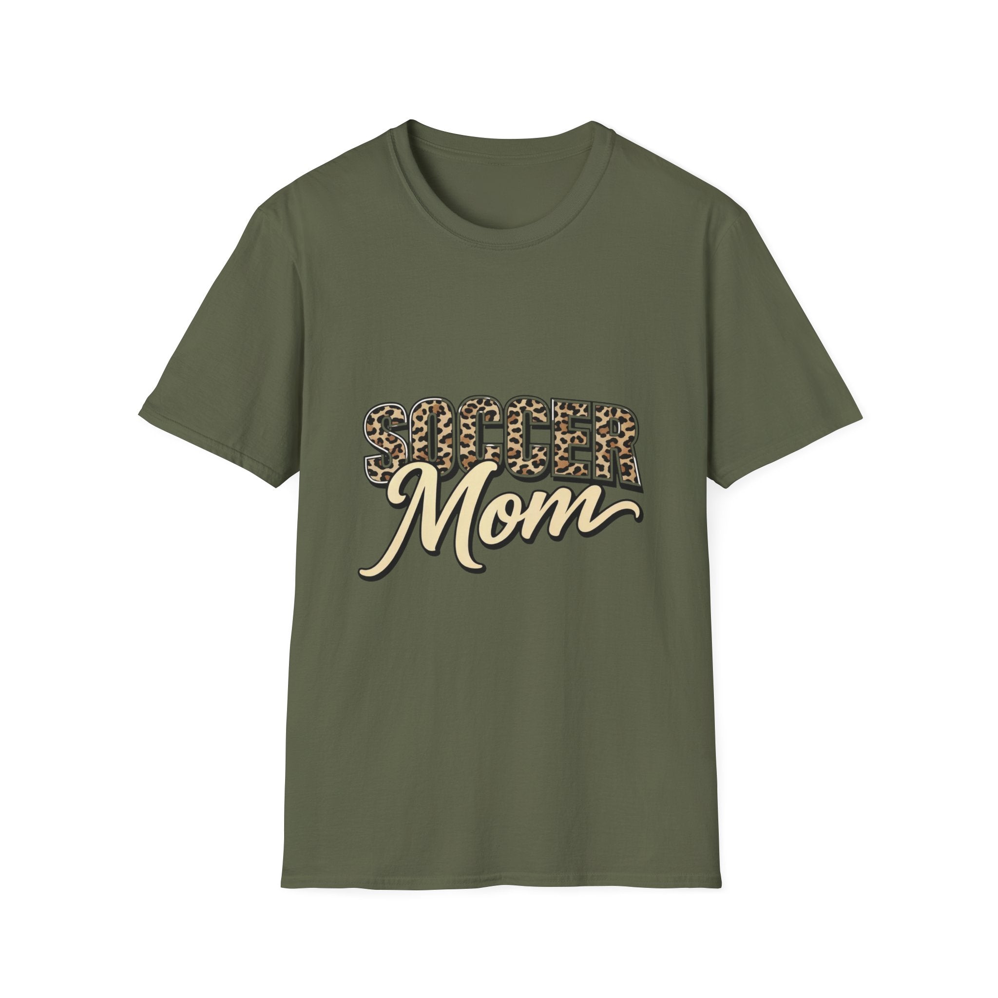 Soccer Mom Leopard Print T-Shirt
