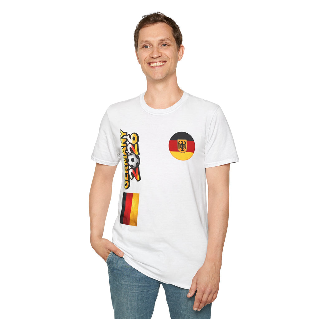Germany 2026 Soccer T-Shirt — German Flag Football Fan Tee