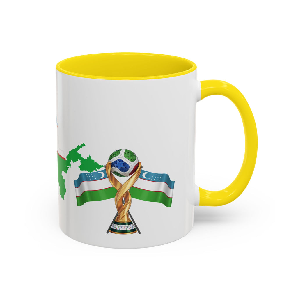Uzbekistan Accent Coffee Mug (11, 15oz)