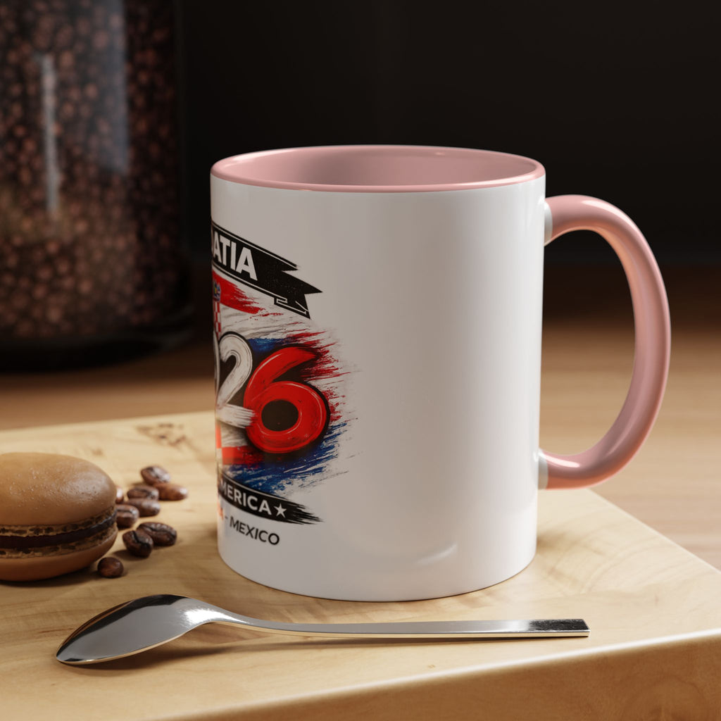 Croatia 2026 Soccer Mug — North America Cup Supporter Coffee Cup
